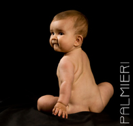newborn sitting turning